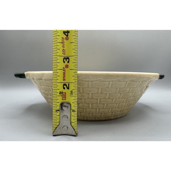 Poppytrail by Metlox "Rooster" 8" Round Vegetable Bowl Tab Handles READ - Picture 7 of 7
